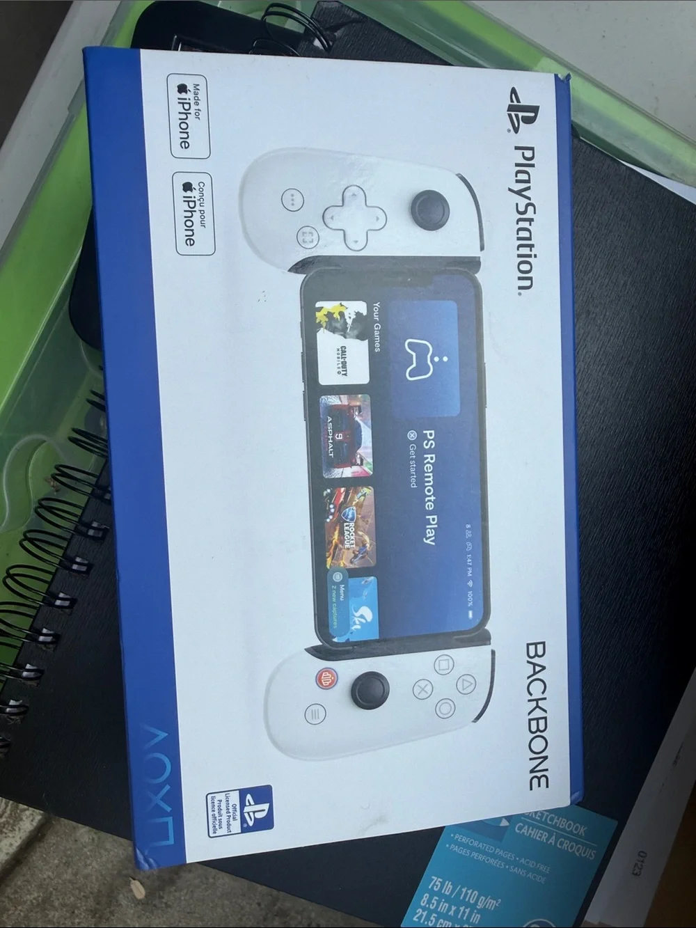 Sony Backbone Mobile Gaming Controller — White